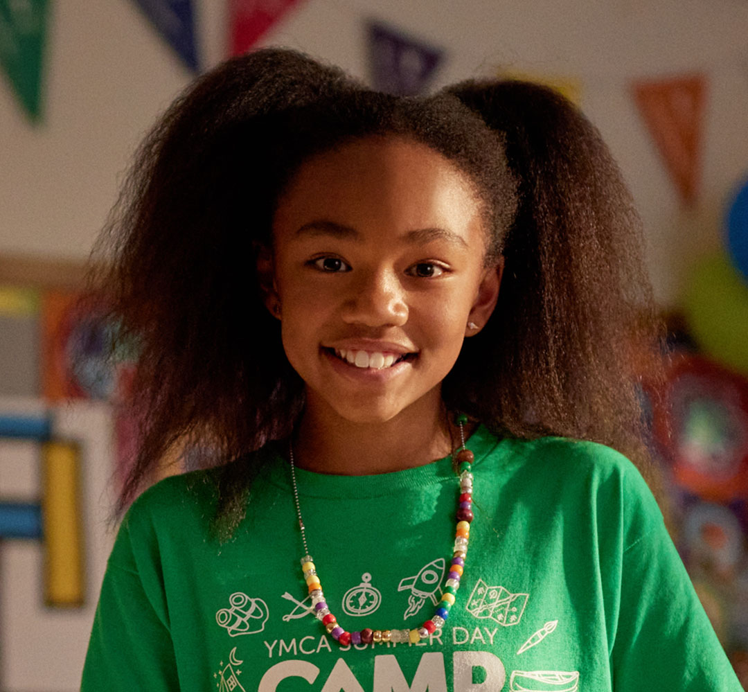 Obstacles 2.0 Camp (teaser) smiling girl in YMCA program space