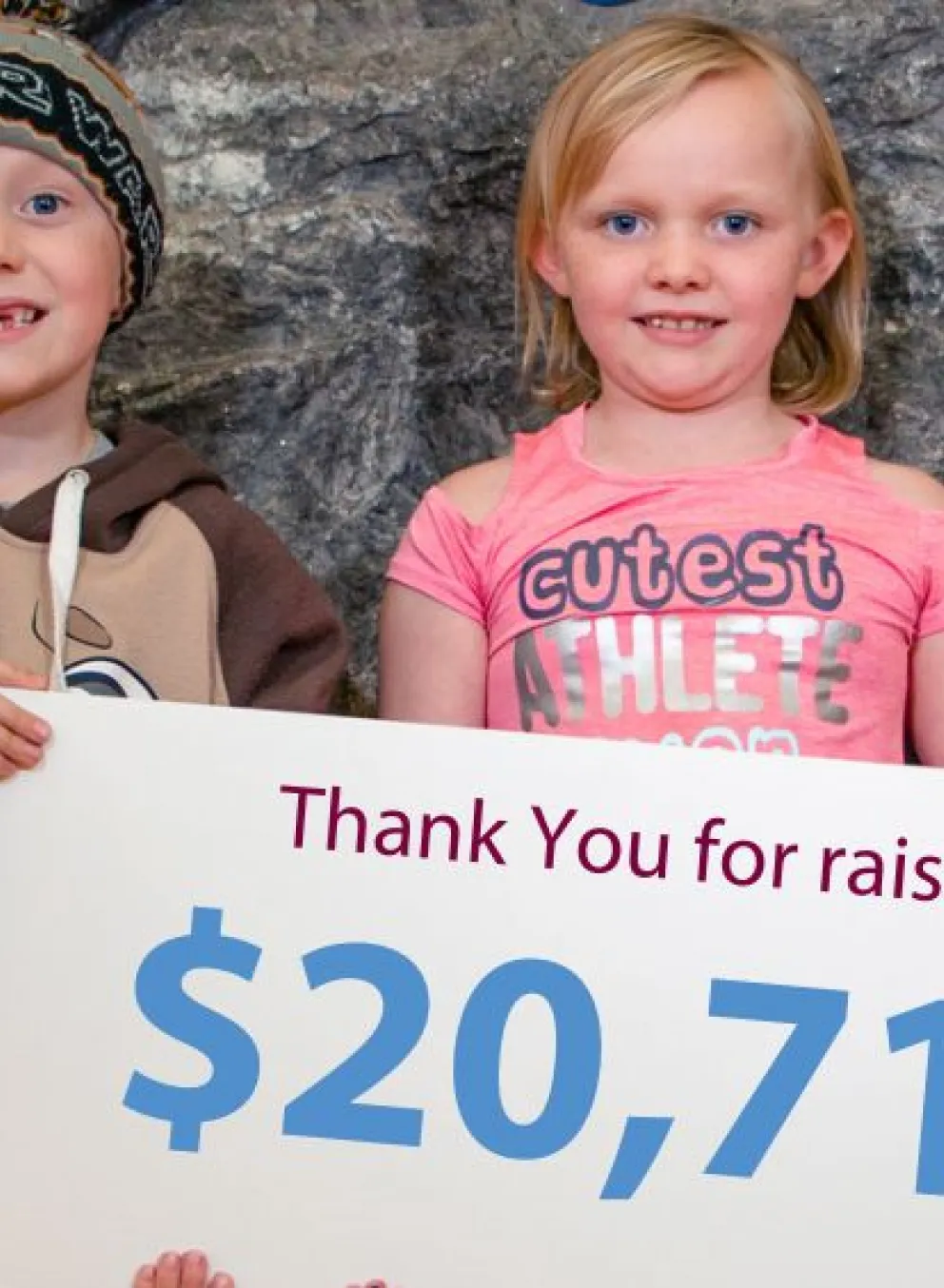 Thank you for raising $20,714