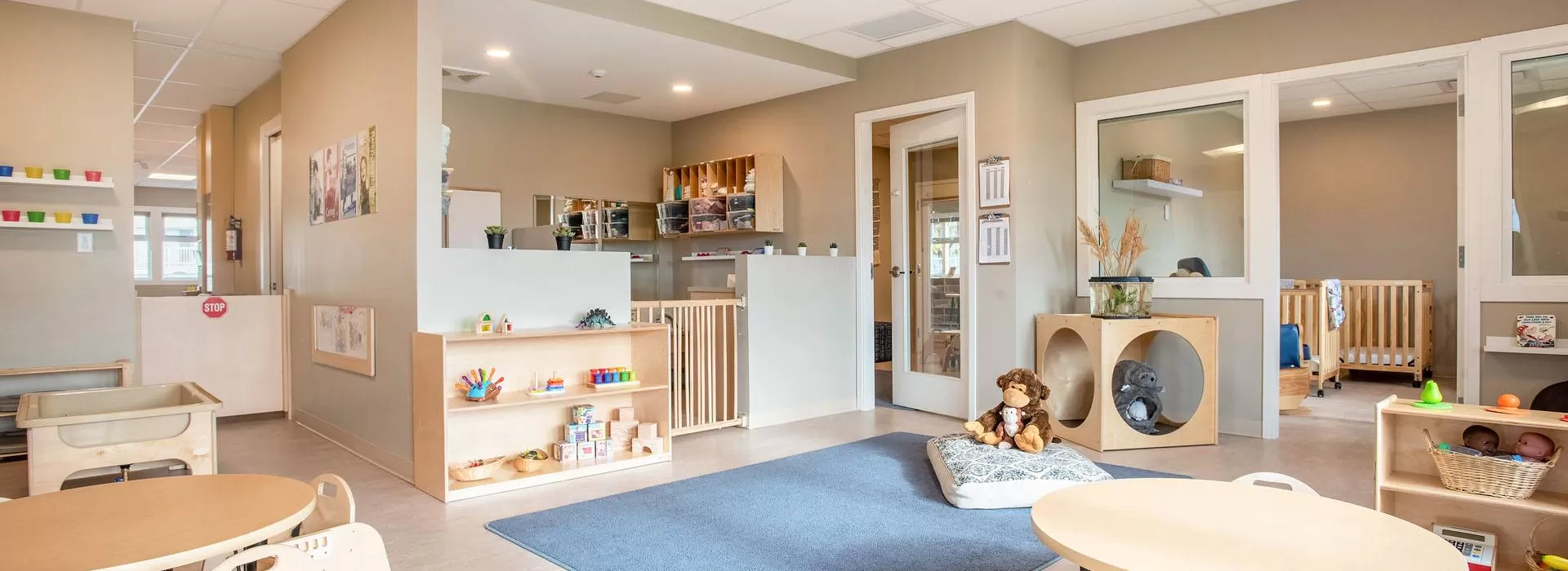 Queens Park YMCA Child Care interior: Infant and Toddler