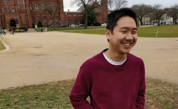 Shen Wei Lai smiling