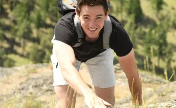 Tristen hiking